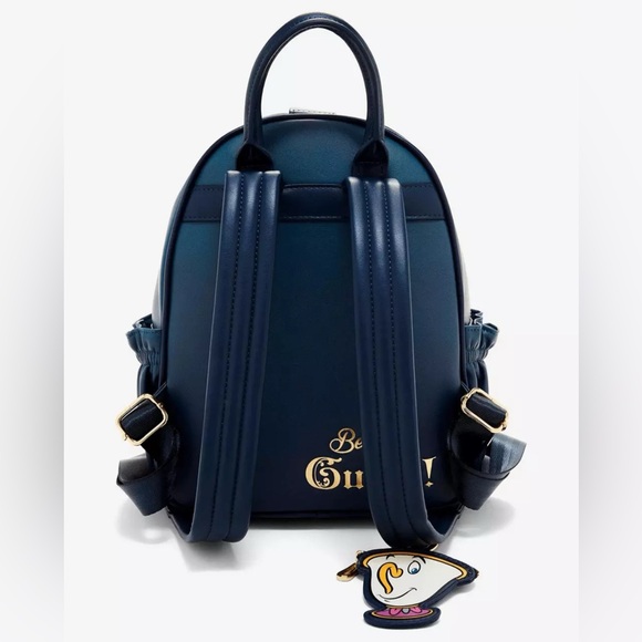 Disney Beauty and the Beast Lumiere Be Our Guest Mini Backpack NWT - Picture 4 of 6